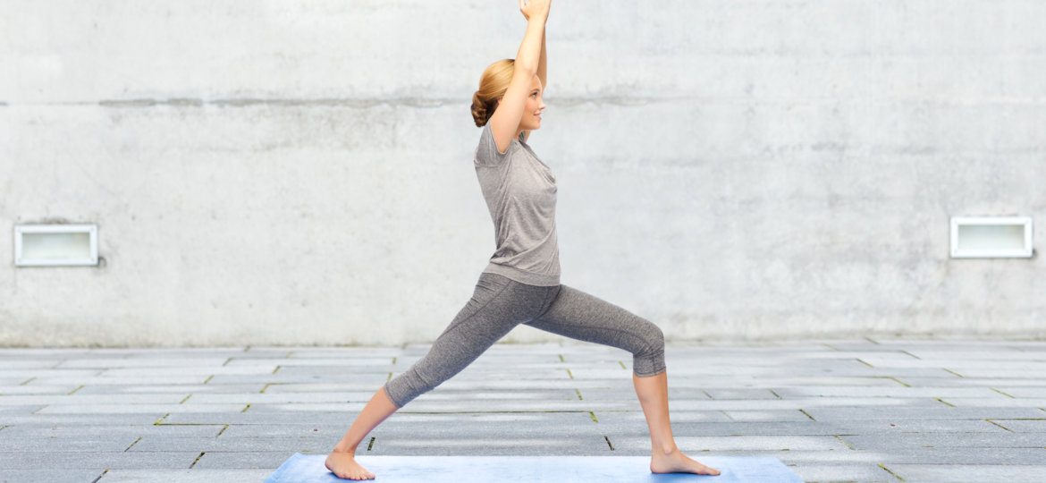 Hatha Yoga Warrior Pose for Beginners