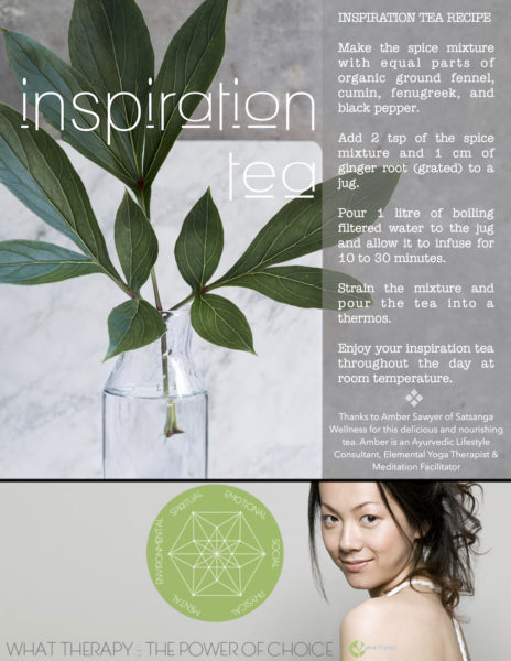 Inspiration Tea Recipe